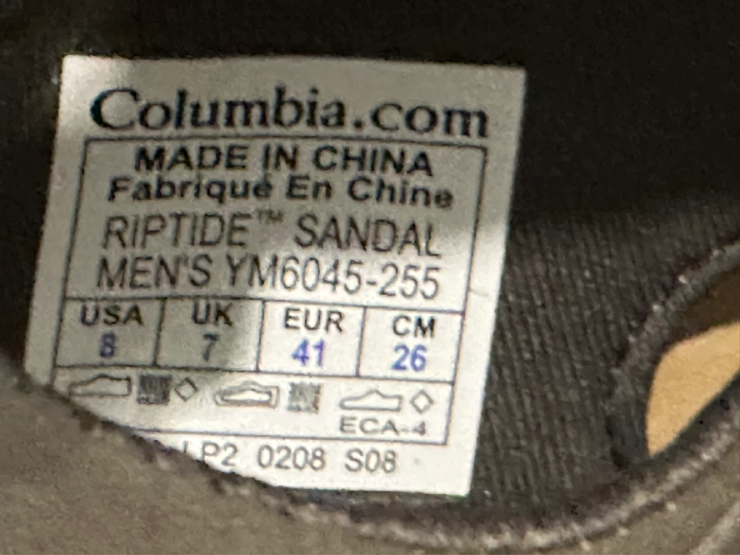 Columbia Riptide Sandals Men's Size 8 - photo 4