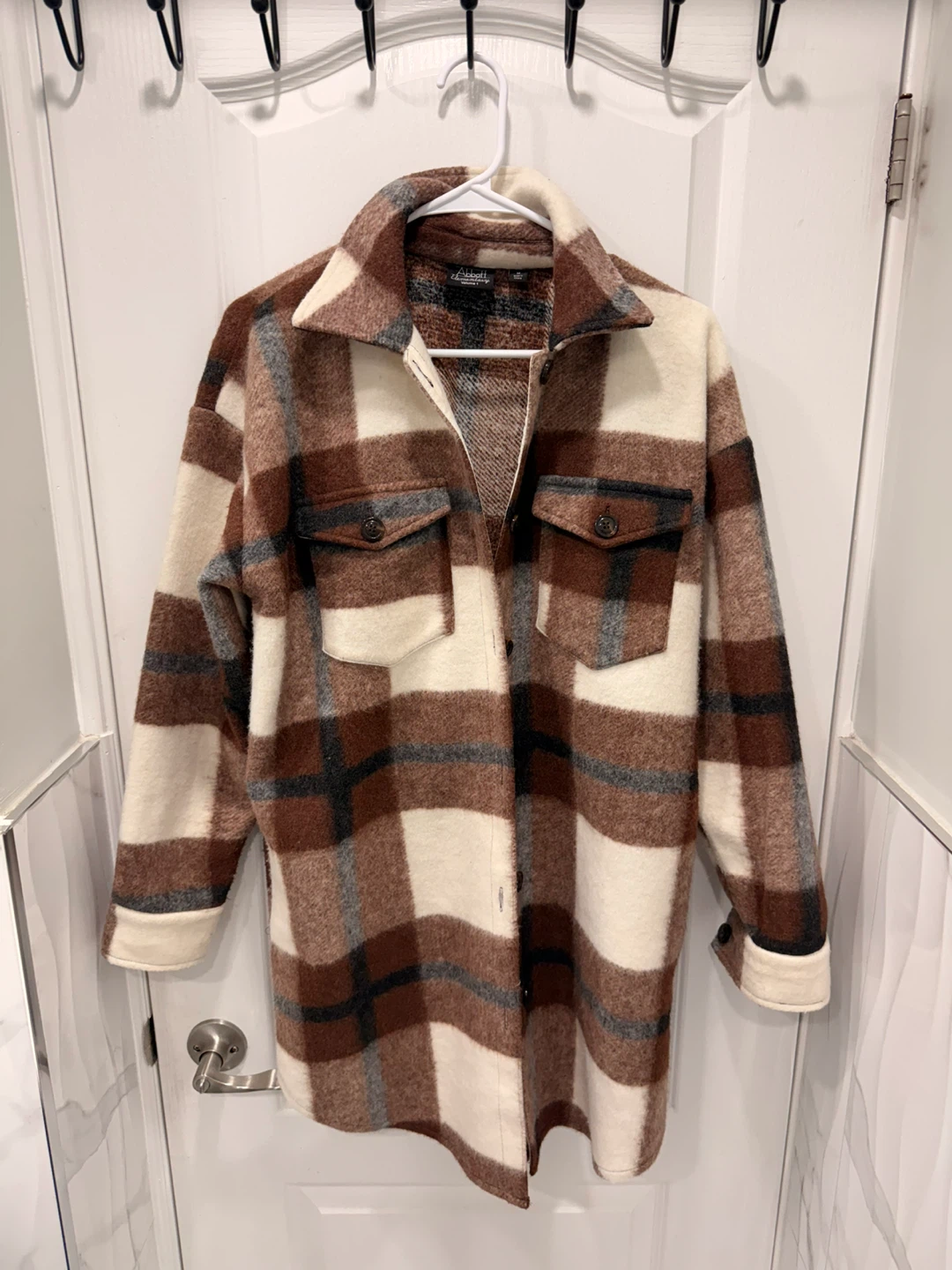 Abbott Elementary Plaid Shacket - Size M