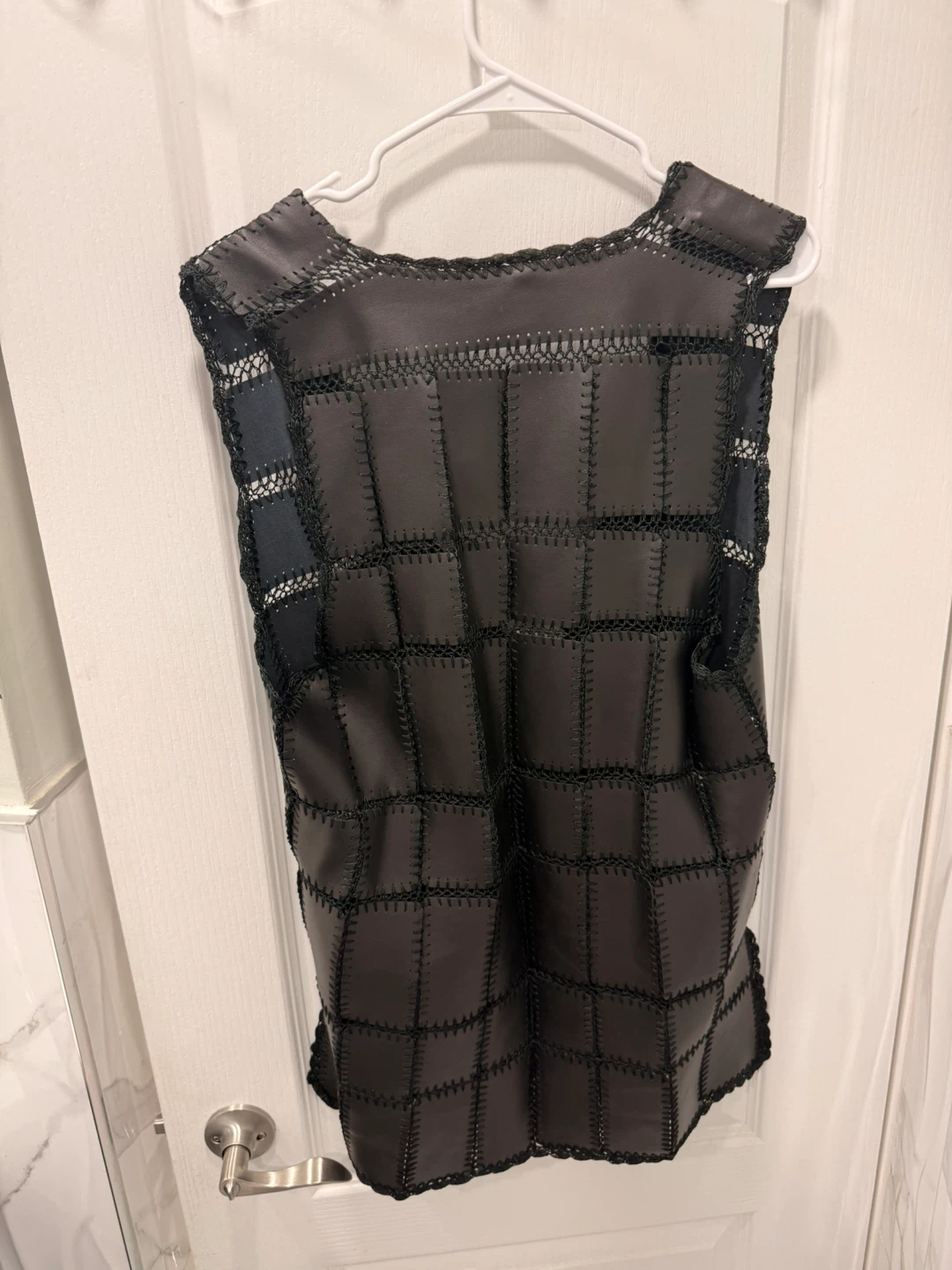 Black Patchwork Vest - photo 2