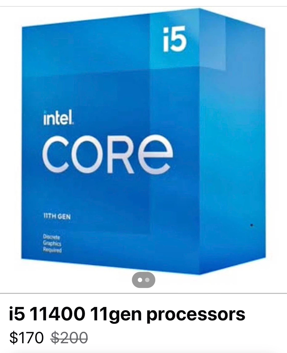 i511400 11gen processors