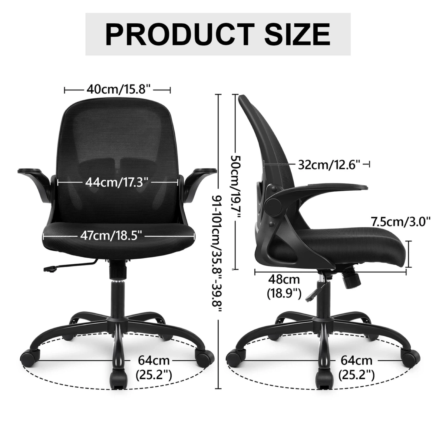 Office Chair Primy Ergonomic Desk Chair - photo 2