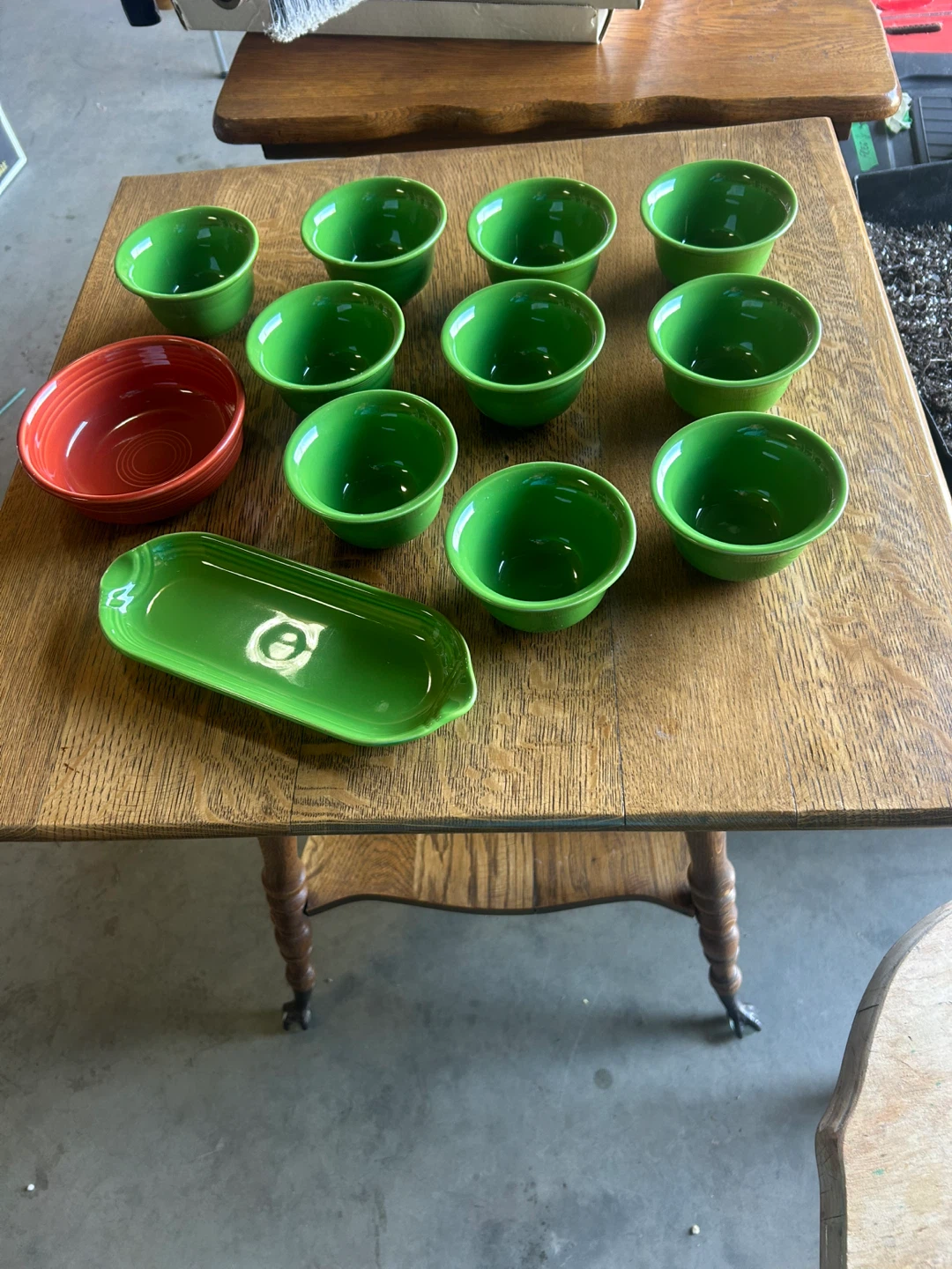 Fiesta Ware Small Bowls & Relish Dish Set