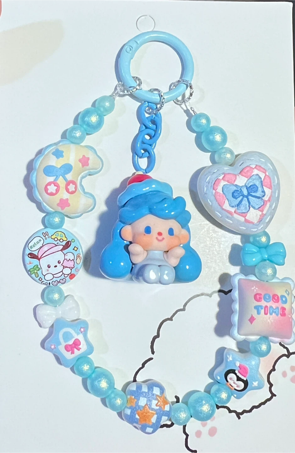Adorable Keychains with different cute authentic beans - photo 2