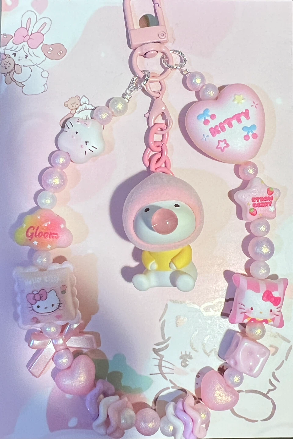 Adorable Keychains with different cute authentic beans