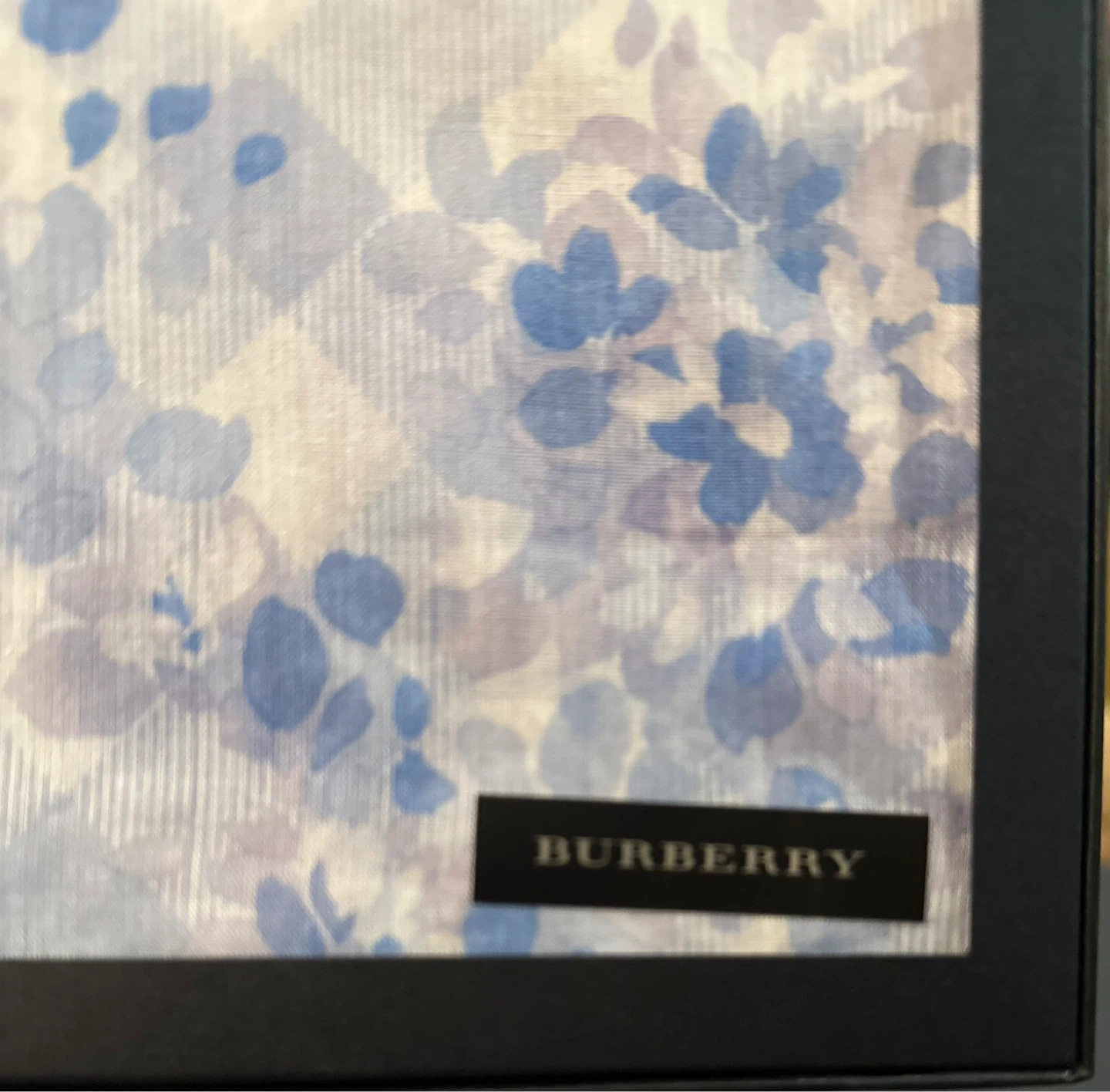 Burberry Pocket Square Set - Blue Floral & Mint Green - photo 4