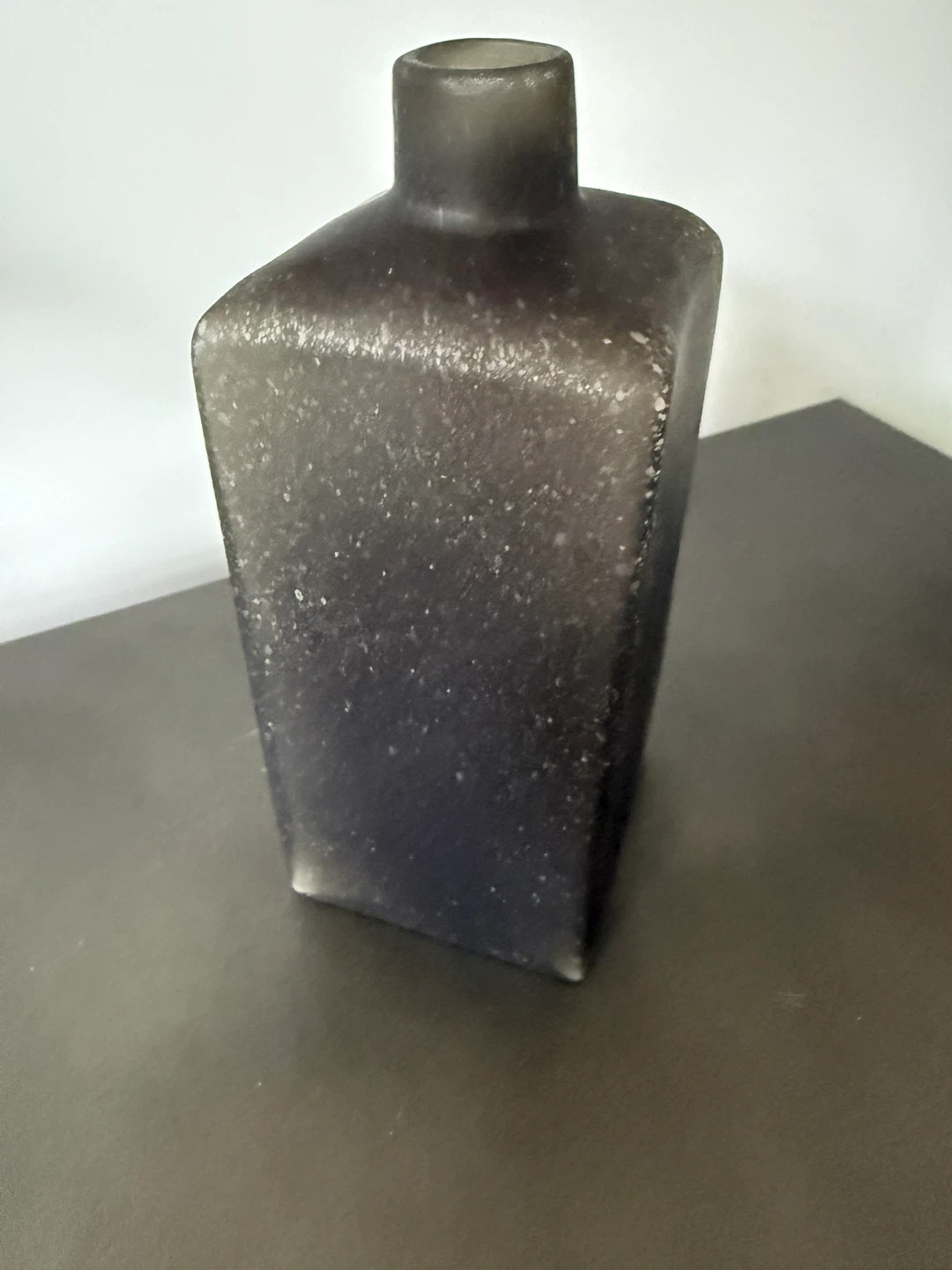 Unique Cement Glass Bottle Vase - photo 4