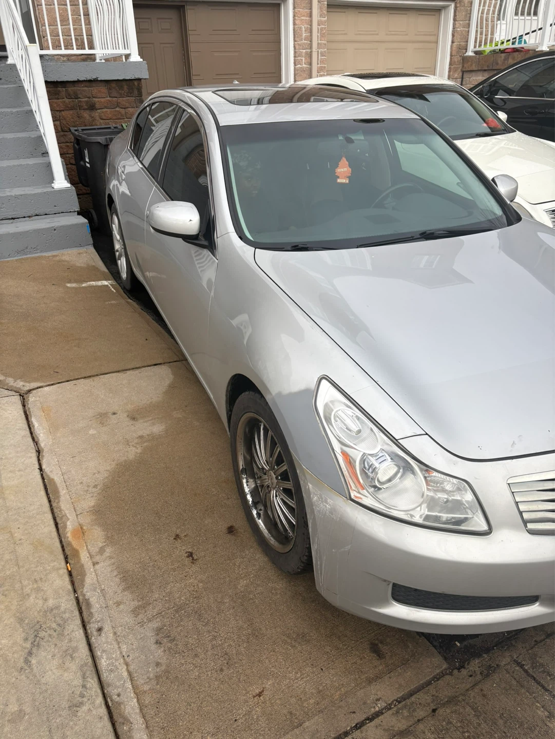 2007 Silver Infiniti G35x Sedan - photo 2