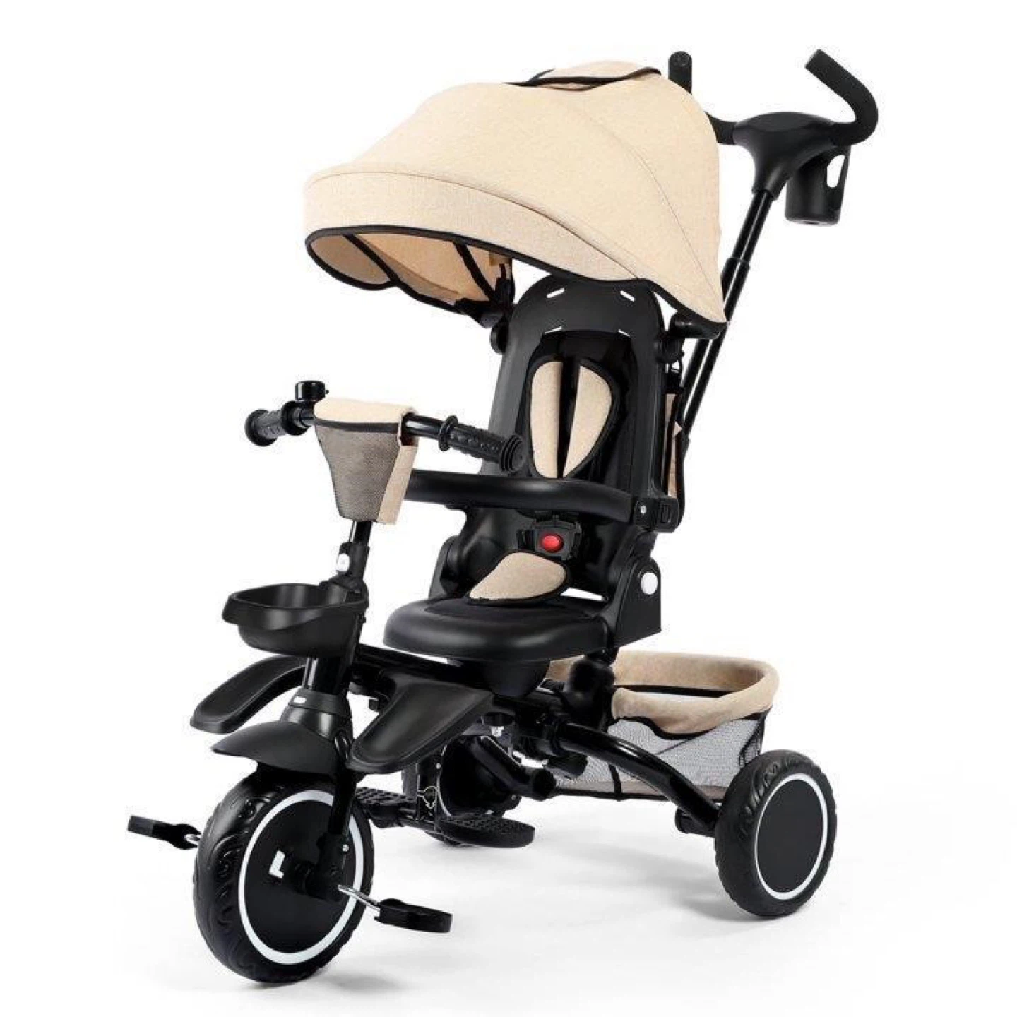 Folding Tricycle with Canopy and Parent Handle - photo 2
