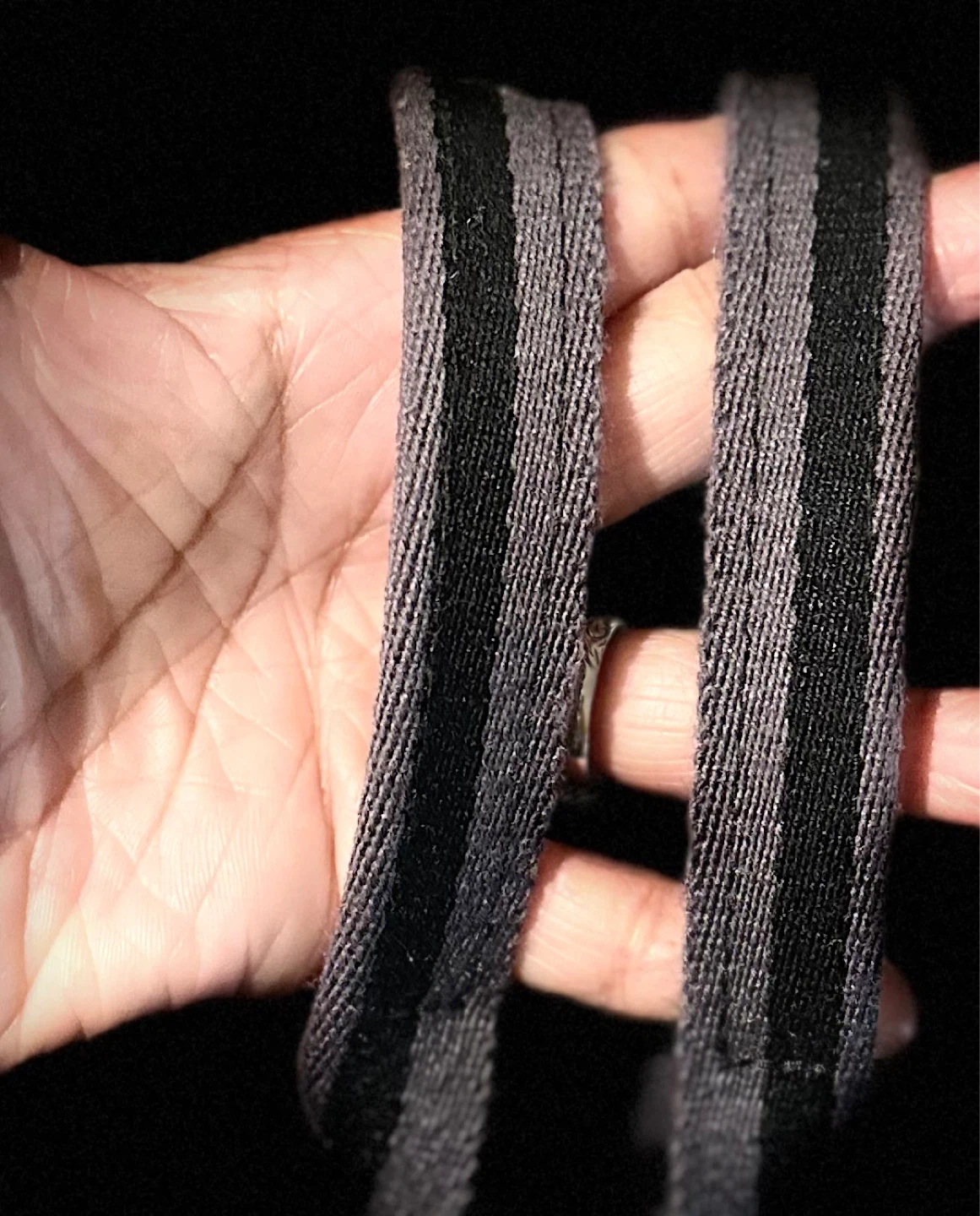Hermès Black Canvas Tote Bag - photo 3