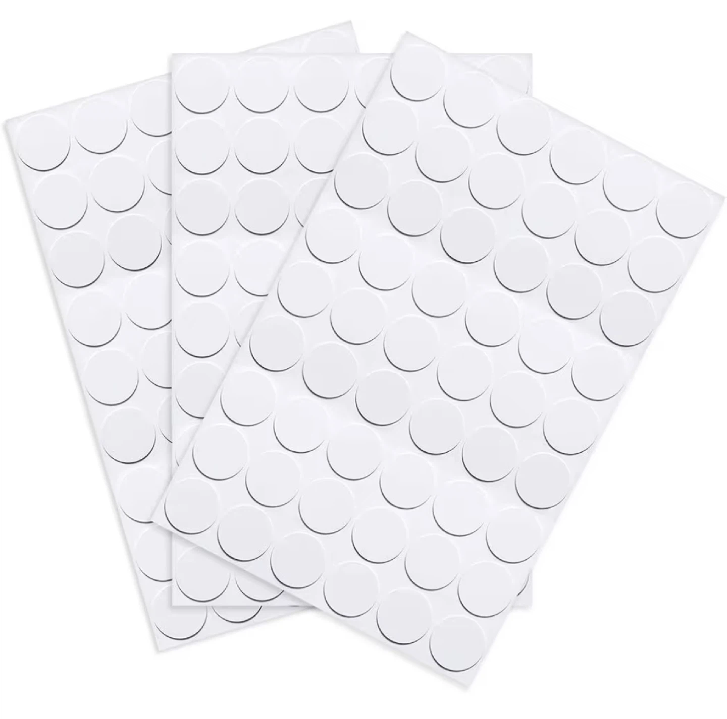 21mm White Screw Hole Cover Stickers - photo 3