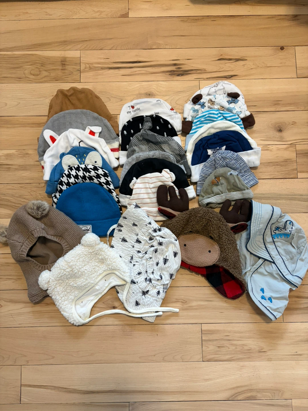 Assorted Baby Hats - Bundle of 30