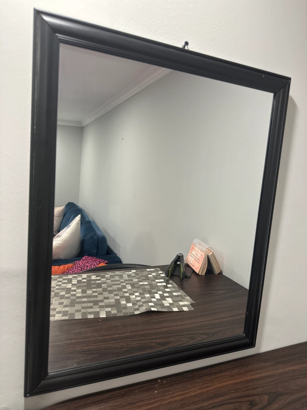 Black Framed Wall Mirror