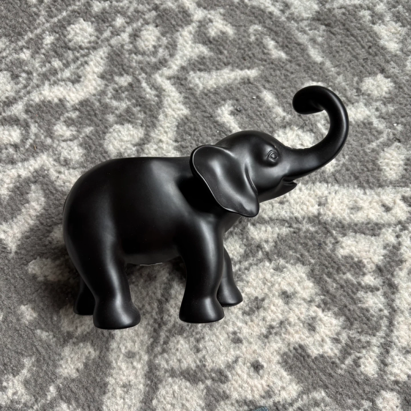 Black Elephant Tealight Holder
