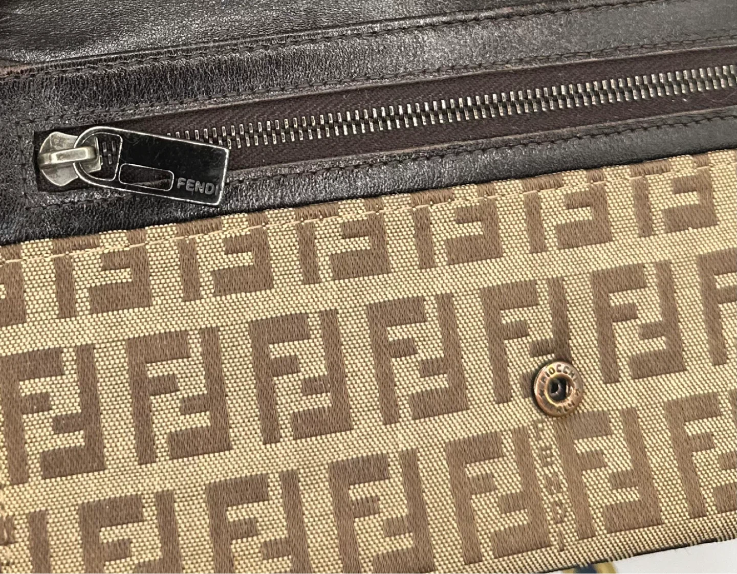 Fendi Zucca Canvas Wallet - photo 3