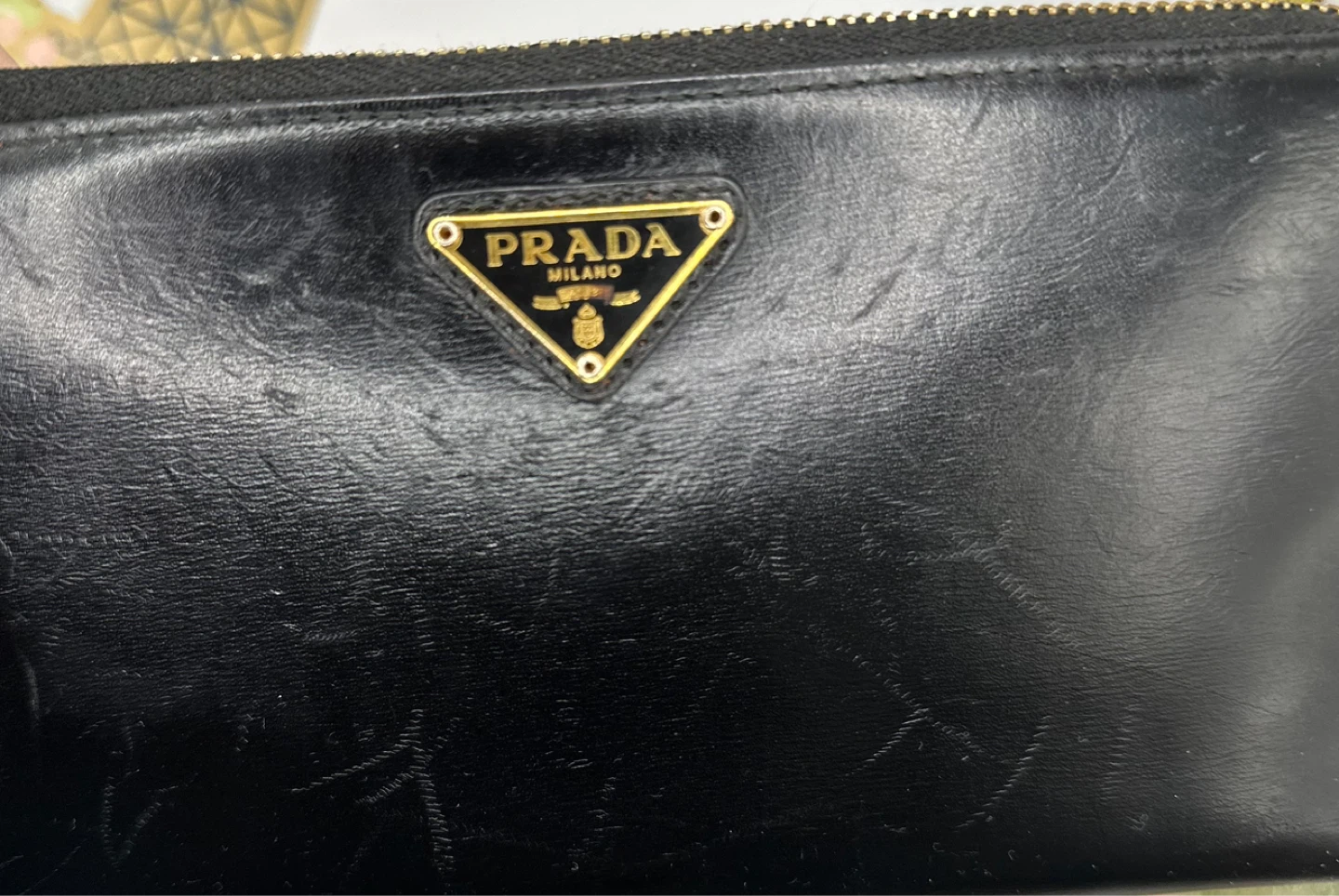 Prada Black Saffiano Leather Zip Around Wallet - photo 4