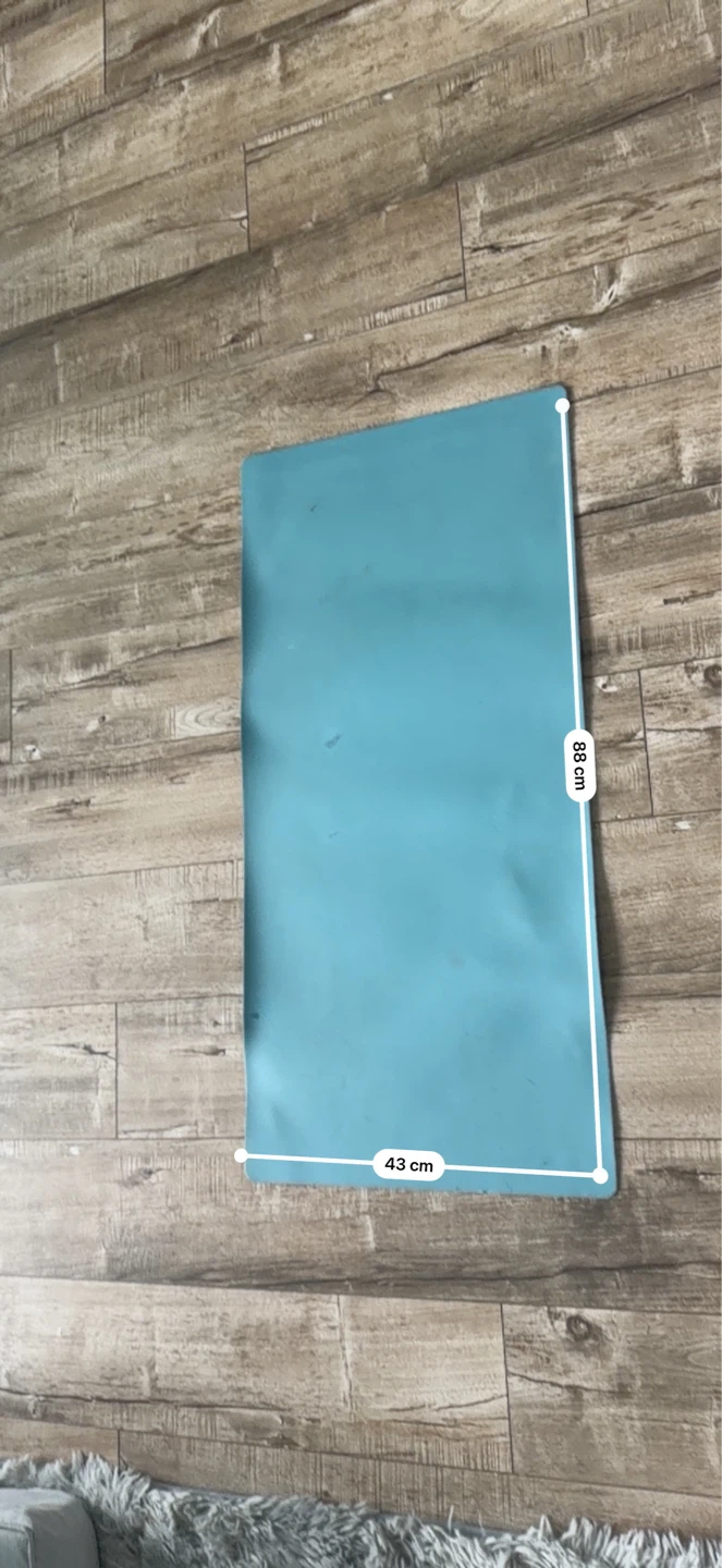 Blue desk mat / mouse pad