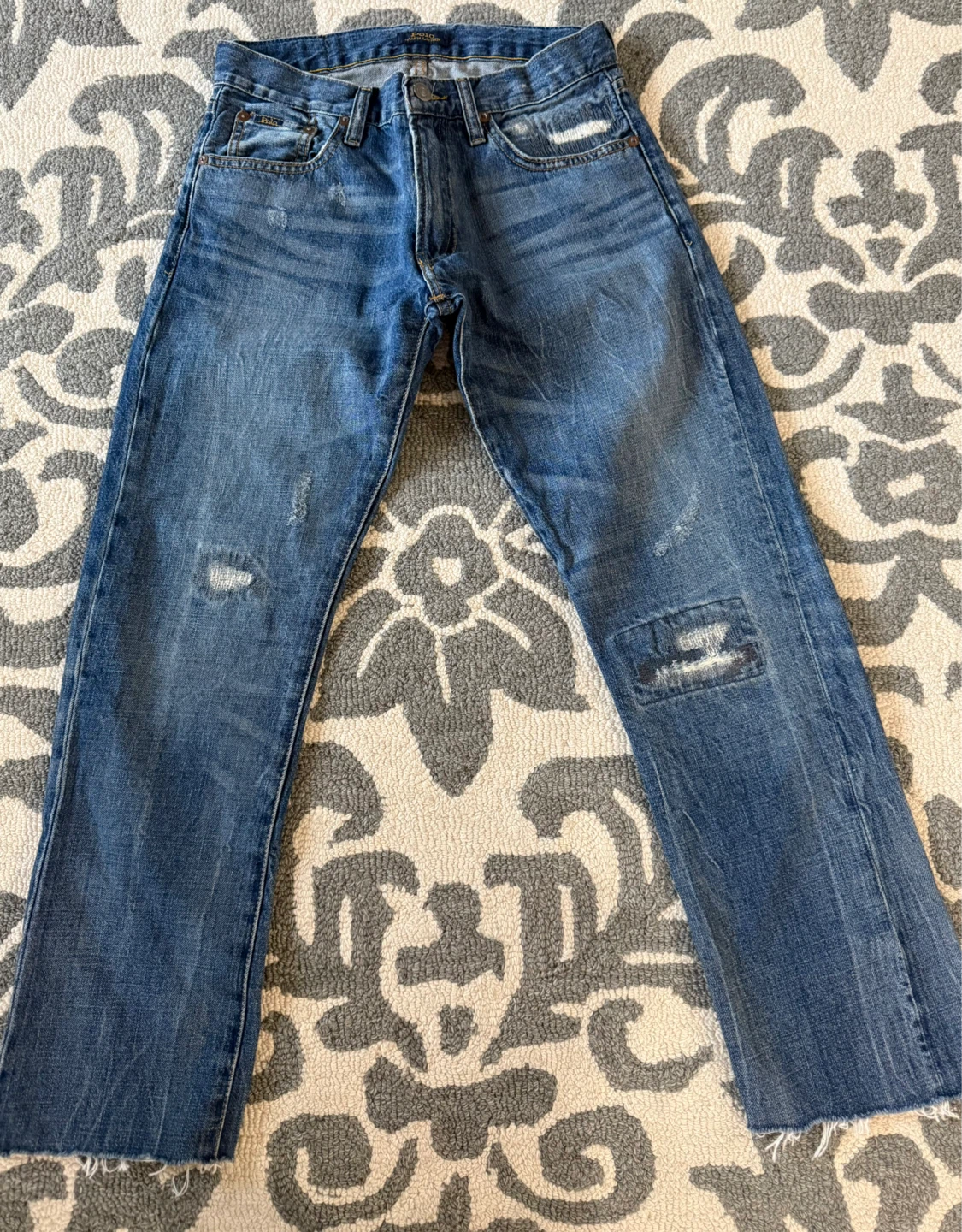 Men’s Polo Ralph Lauren Varick Slim Straight Jeans Size 28/32