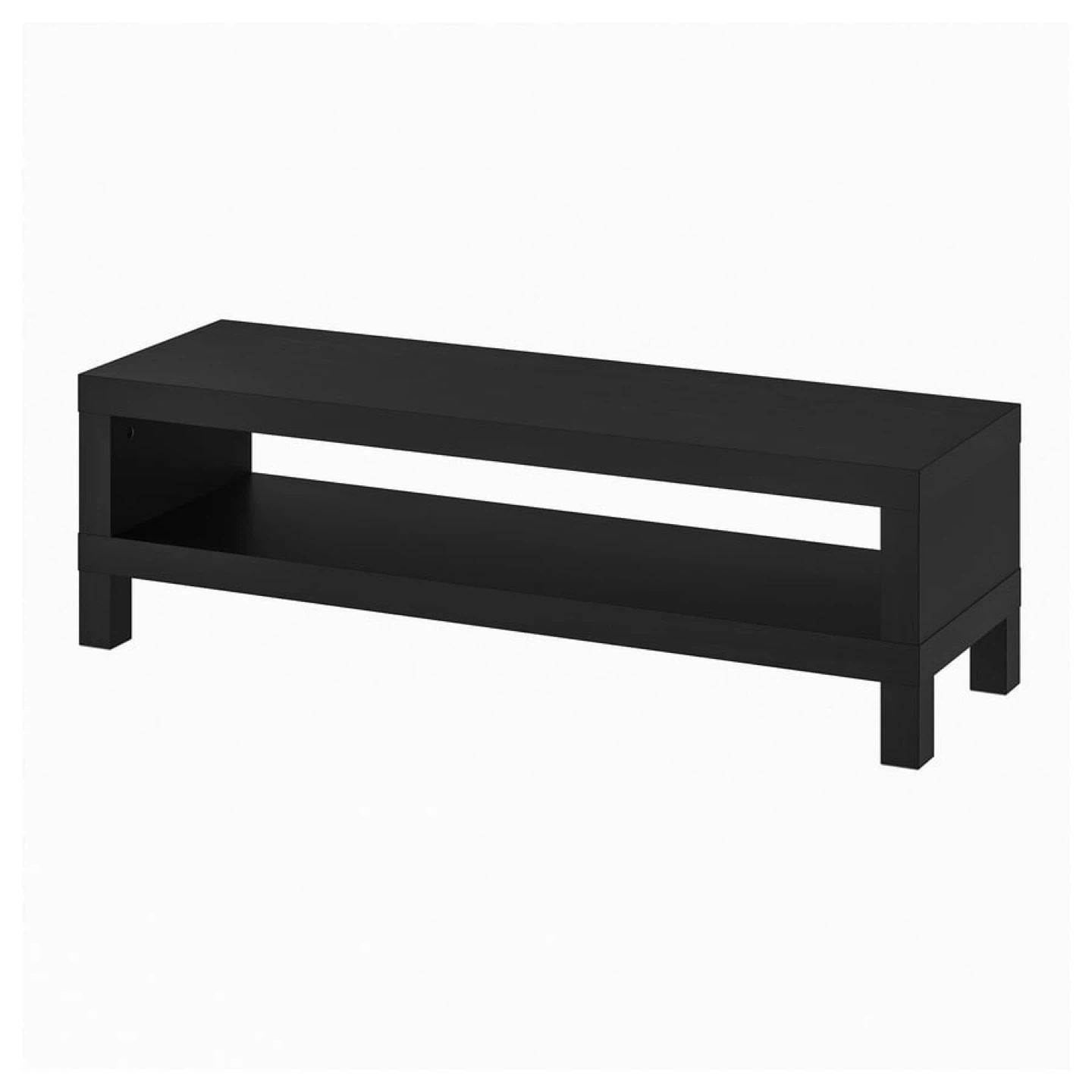 Hisense 58” Roku Tv With black Ikea Table - photo 2