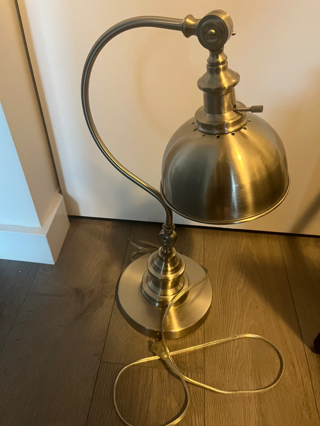 Chrome desk lamp - photo 2