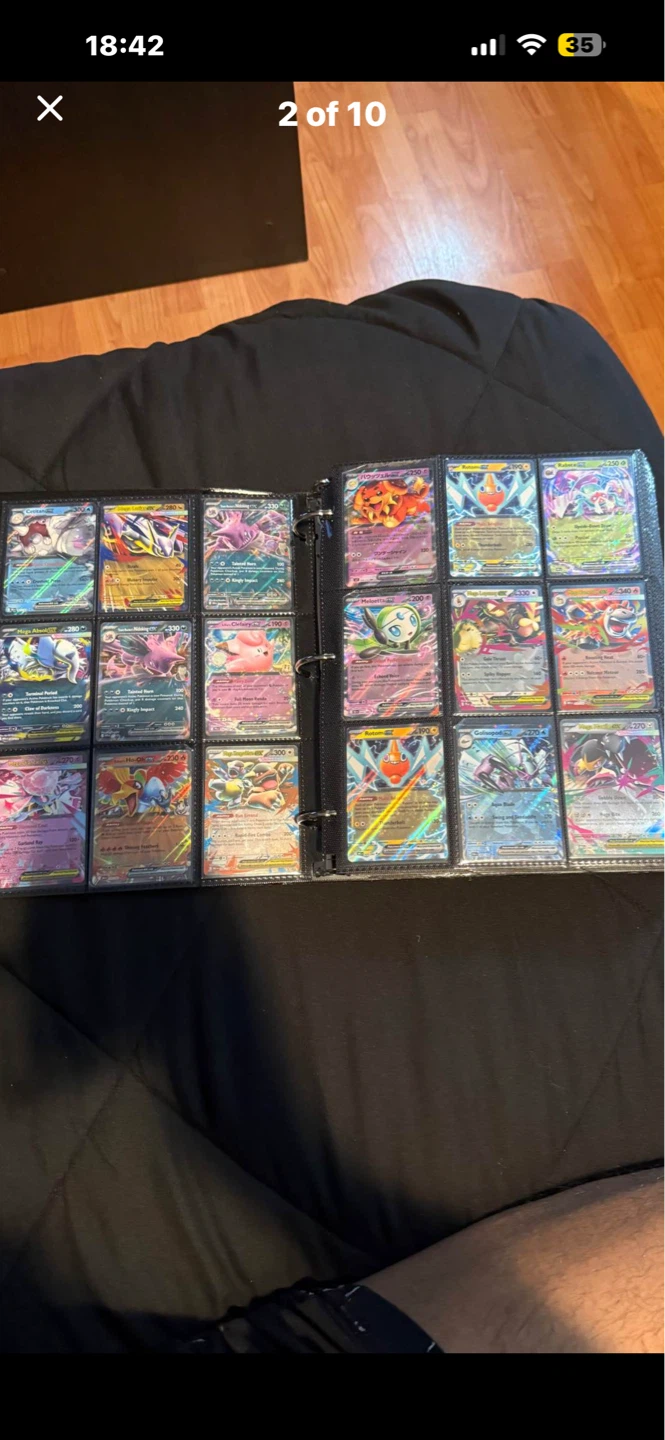 ALL for 8$ EX MYSTERY ENVELOPE AND 100 bulk cards with holo - photo 4