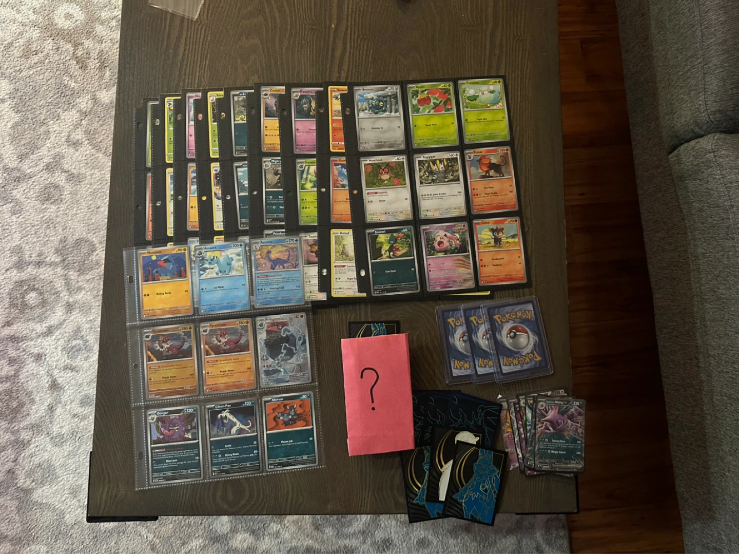 ALL for 8$ EX MYSTERY ENVELOPE AND 100 bulk cards with holo