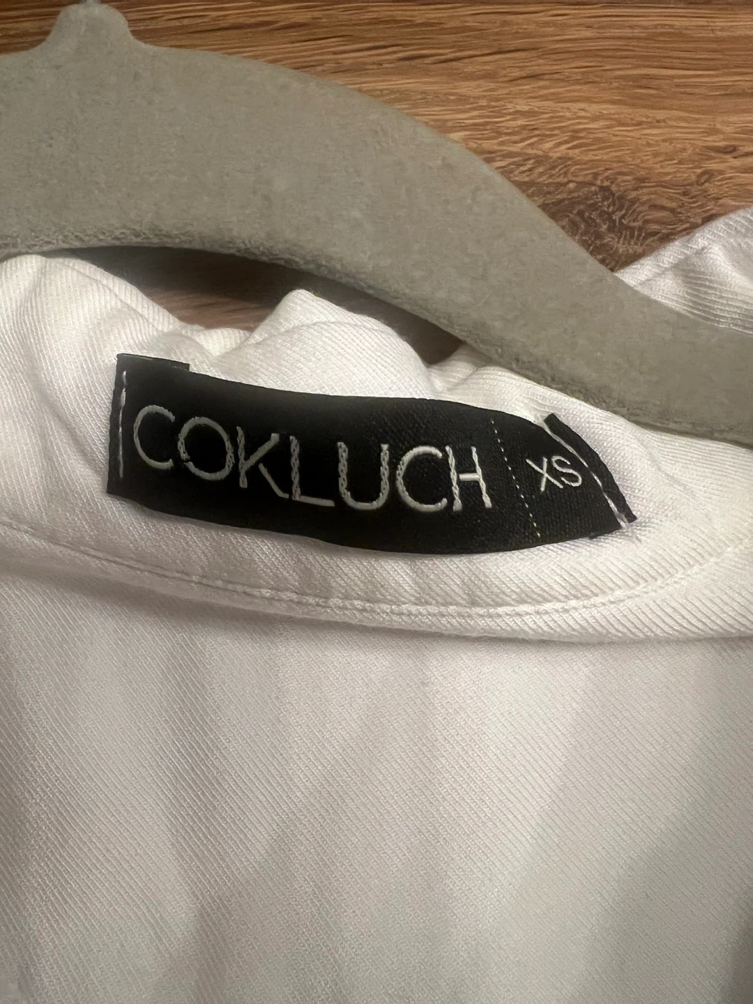COKLUCH White Sleeveless Shirt - photo 3