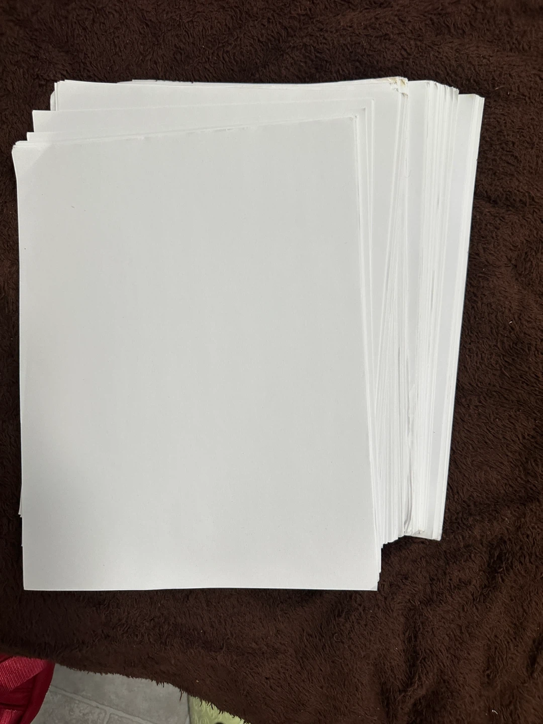 Stack of White Paper