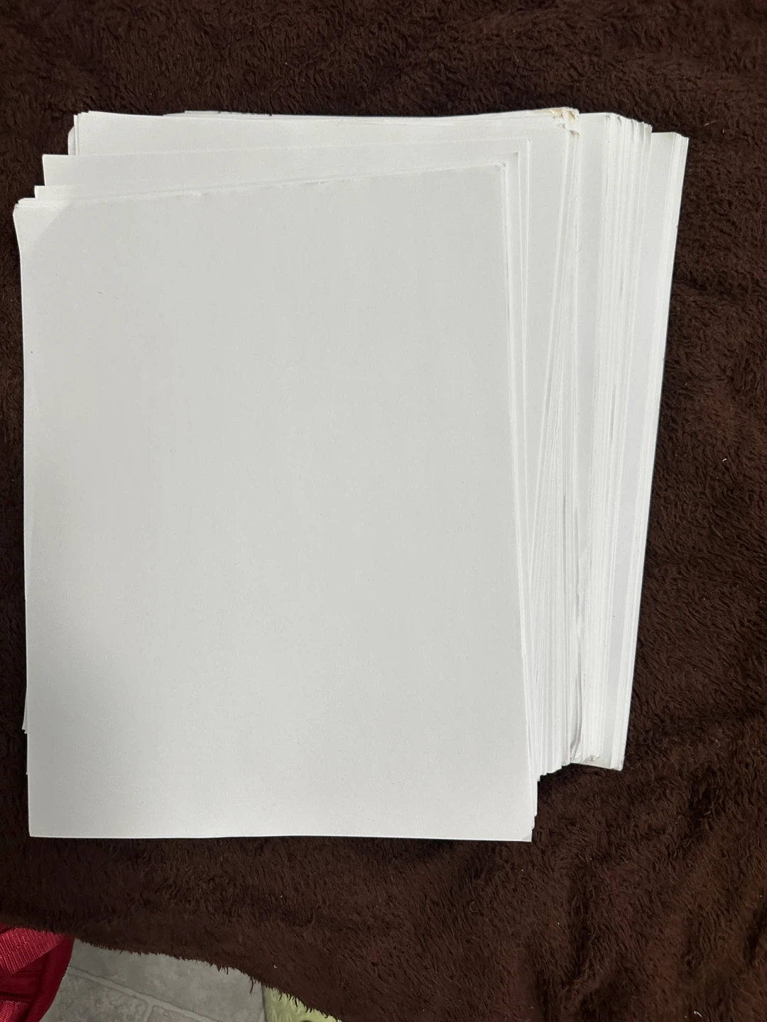 Stack of White Paper - photo 2