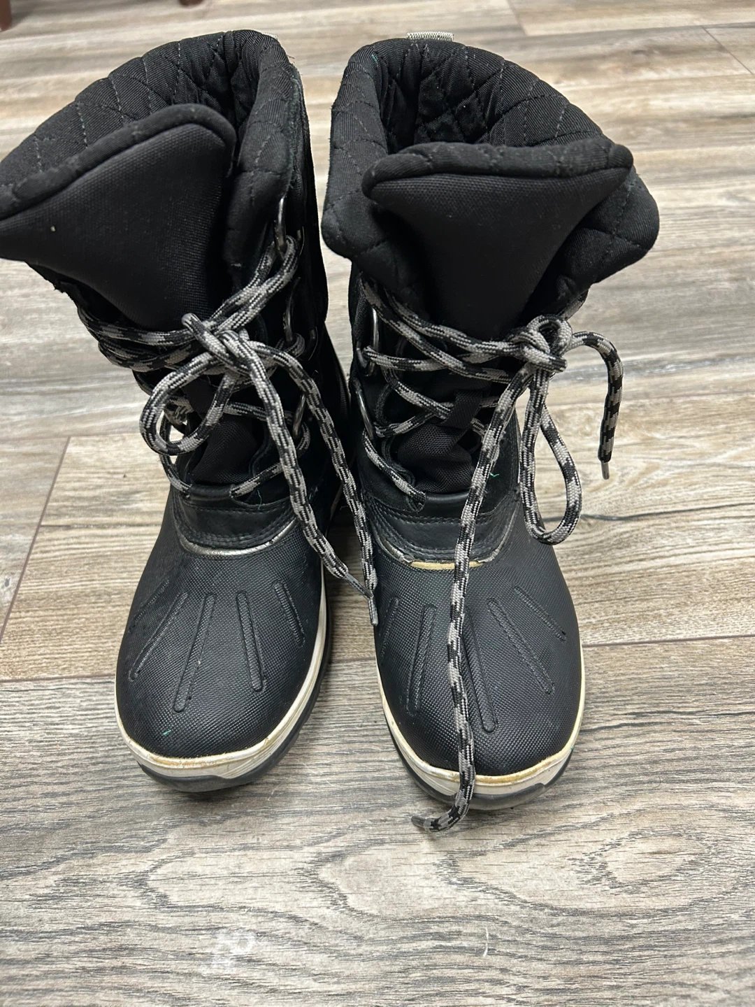 ALDO Black Puffer Winter Boots