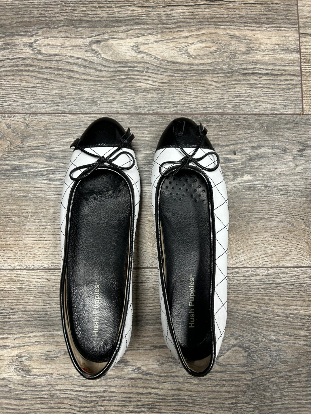 Hush Puppies Quilted Ballet Flats