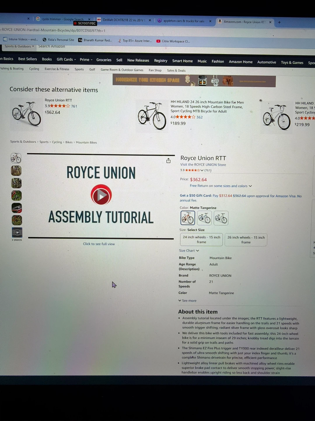 Royce Union RTT Mountain Bike - photo 2
