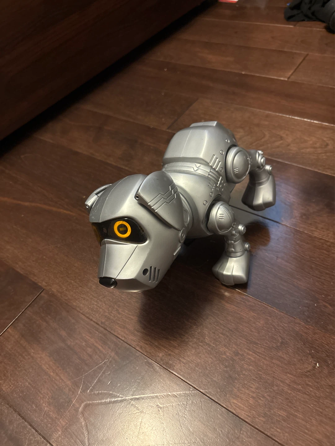 Silver Robotic Dog Toy