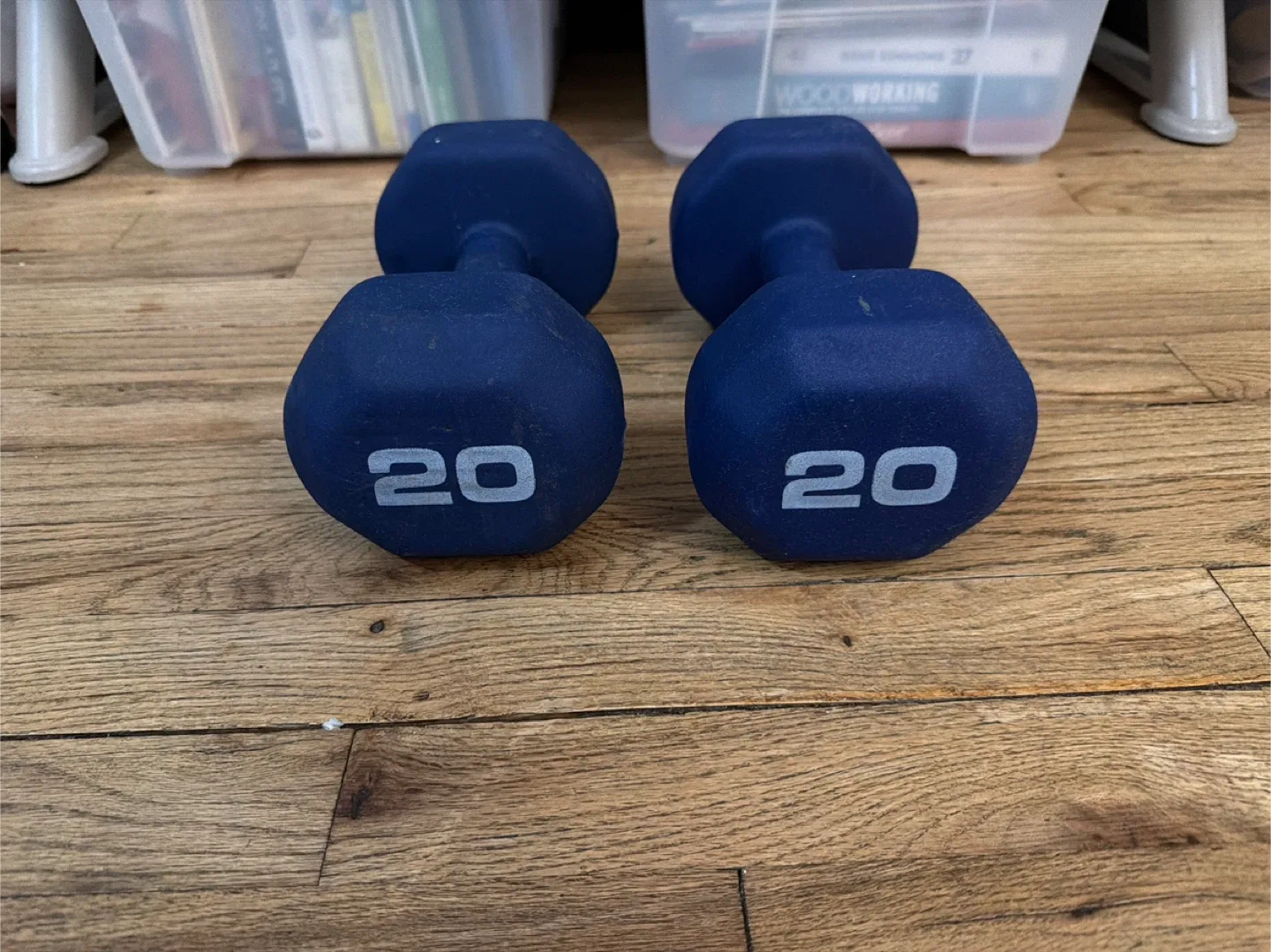 Pair of 20lb Neoprene Dumbbells