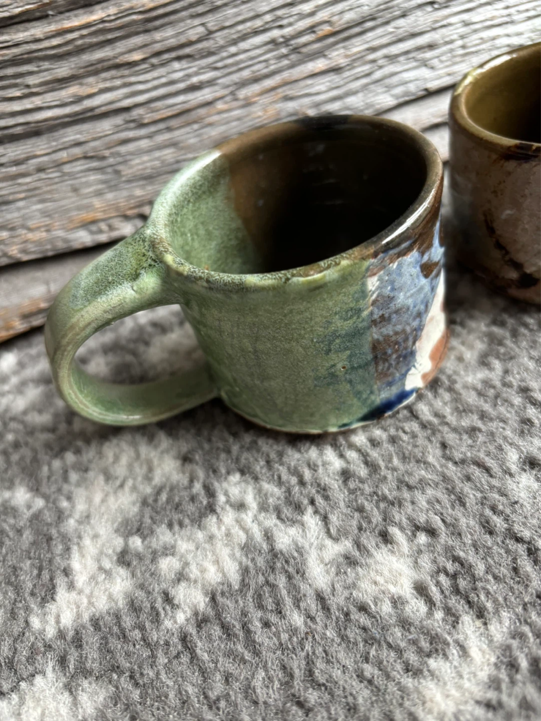 Handmade Ceramic Espresso Mugs (Set of 2) - photo 2