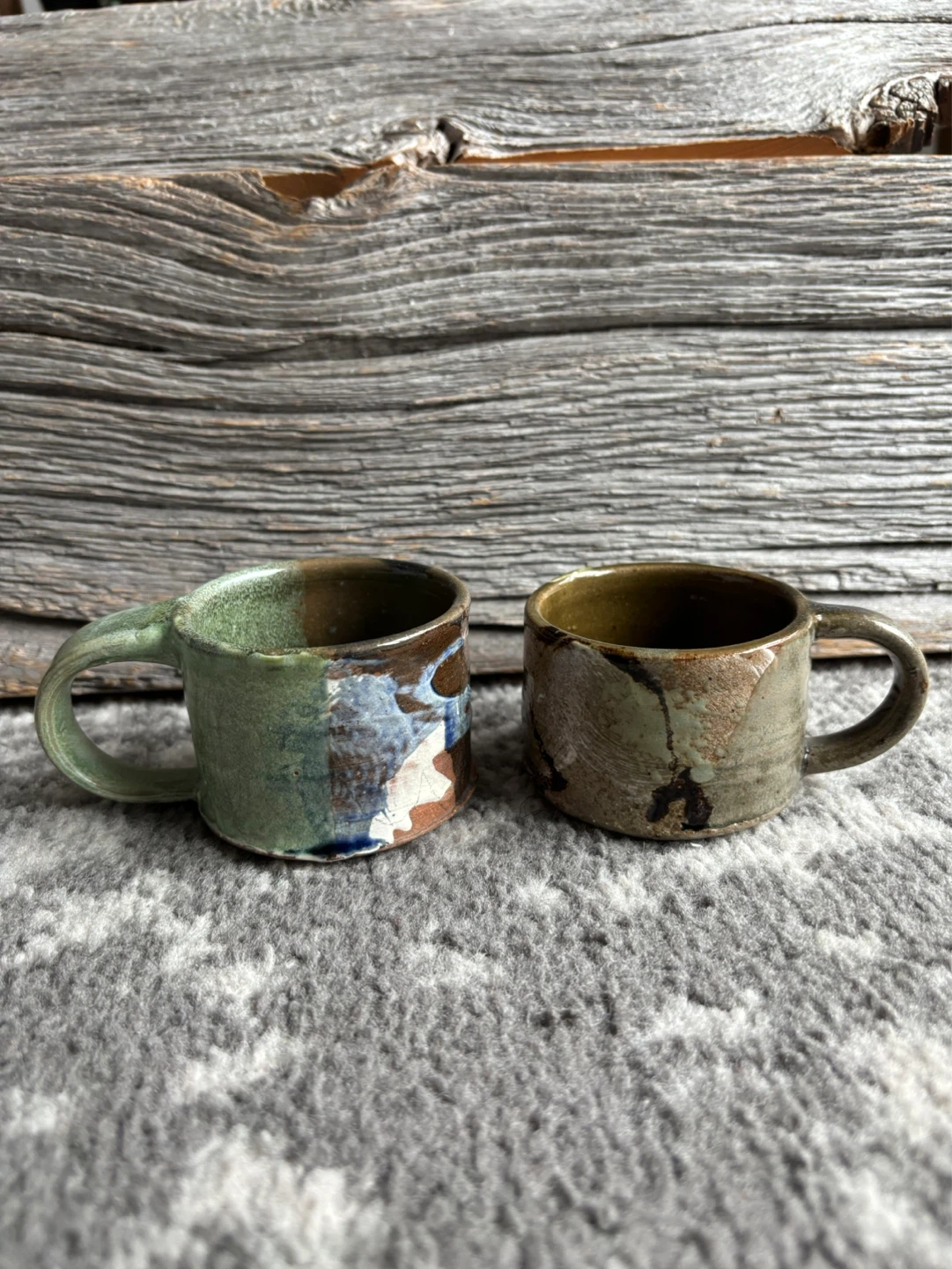 Handmade Ceramic Espresso Mugs (Set of 2)