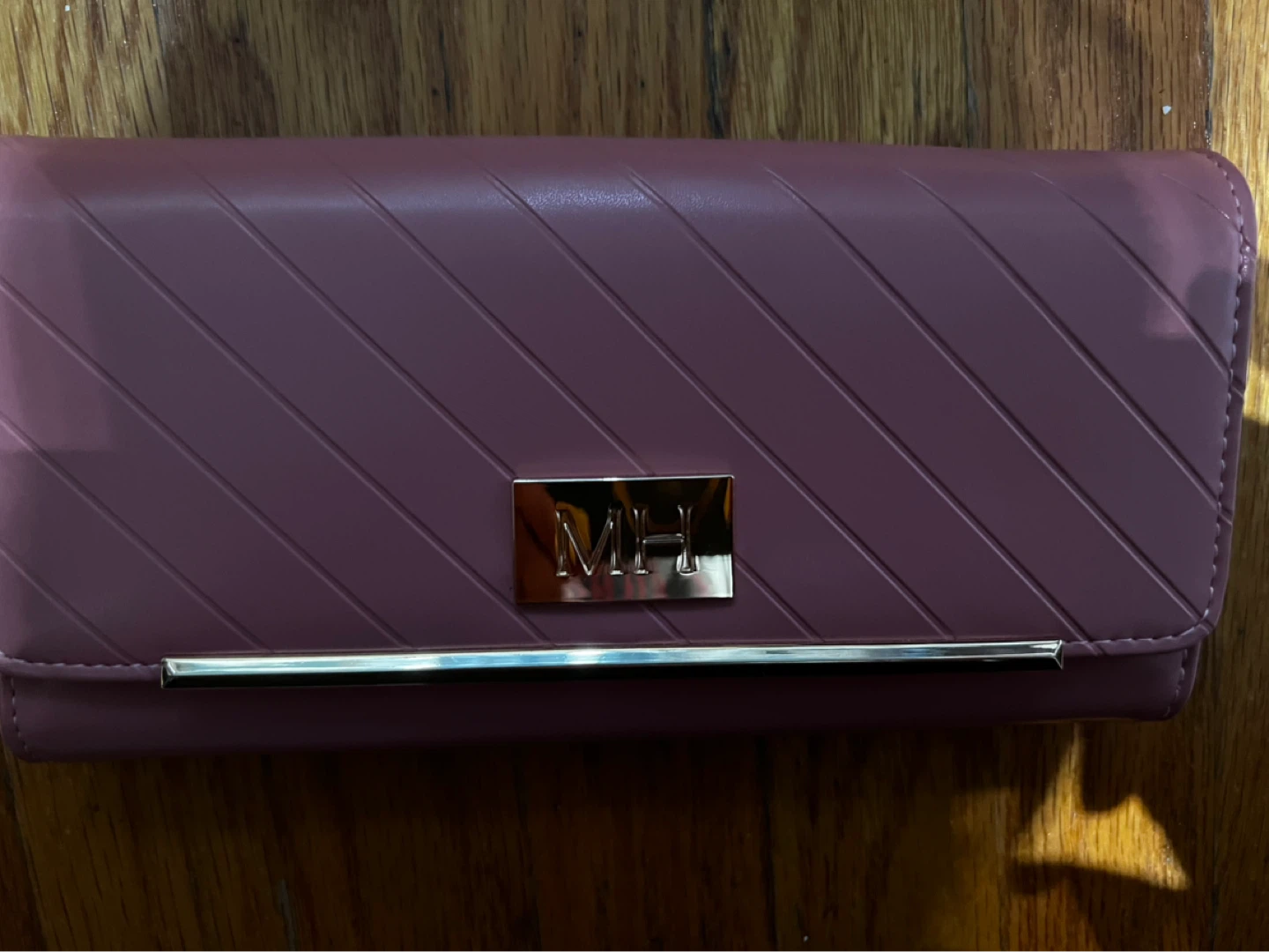 Pink MH Clutch Wallet