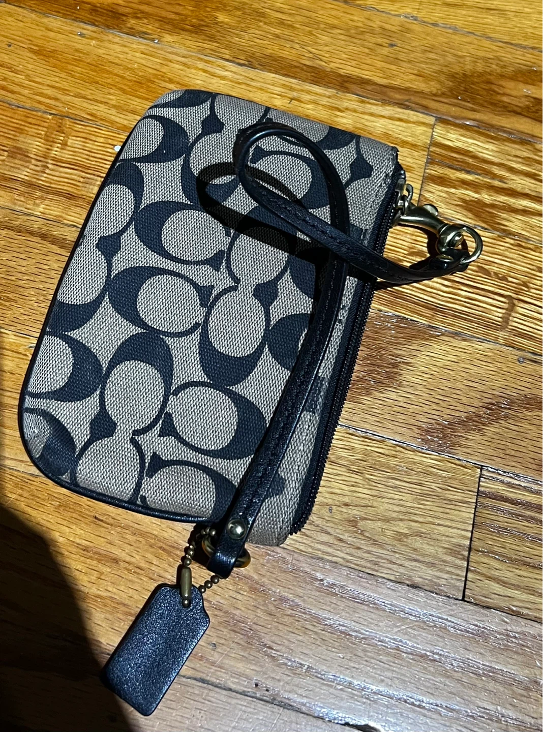Coach Signature Canvas Wristlet - photo 3