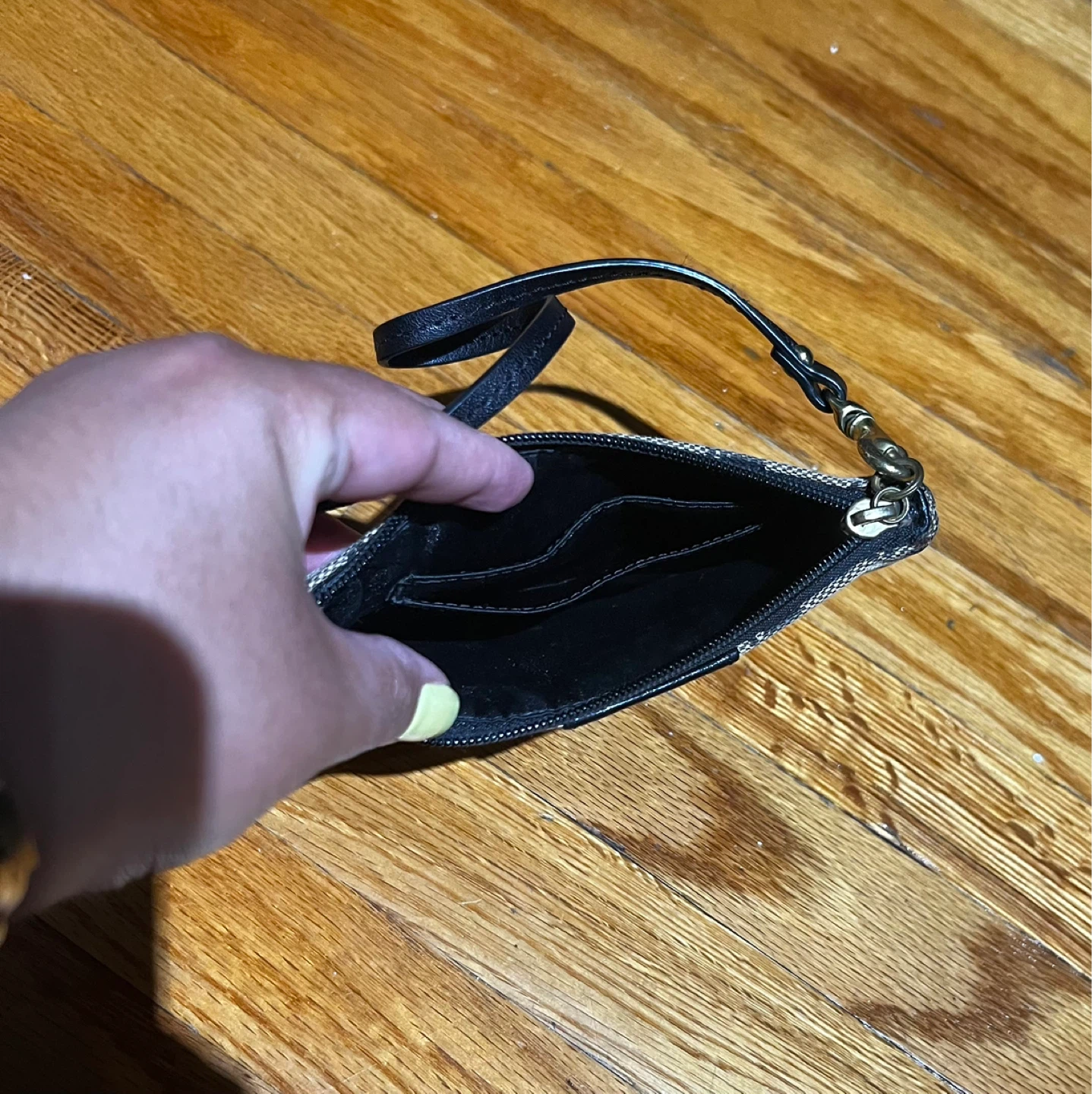 Coach Signature Canvas Wristlet - photo 2