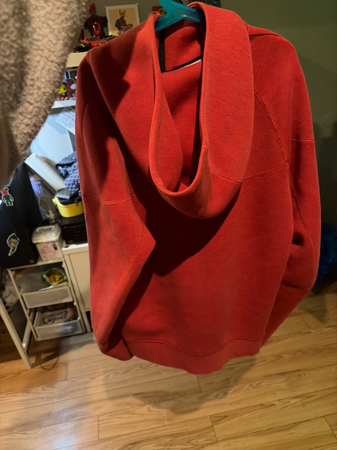Nike Tech Fleece Hoodie Red Size S - photo 2