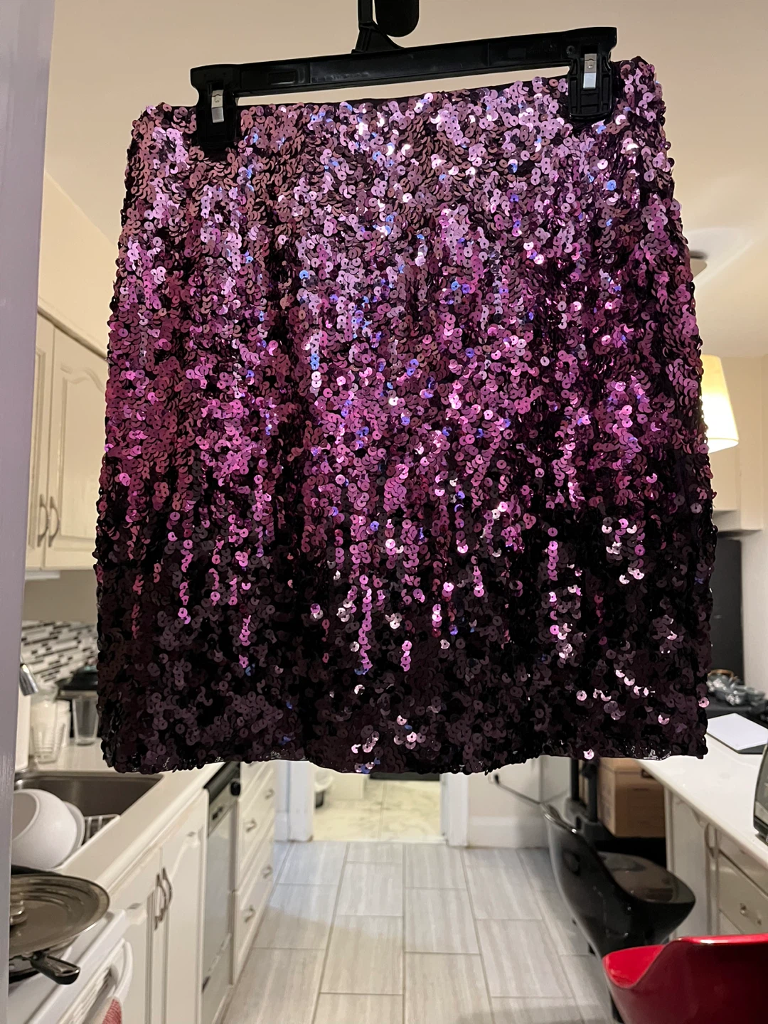 Sequin skirt