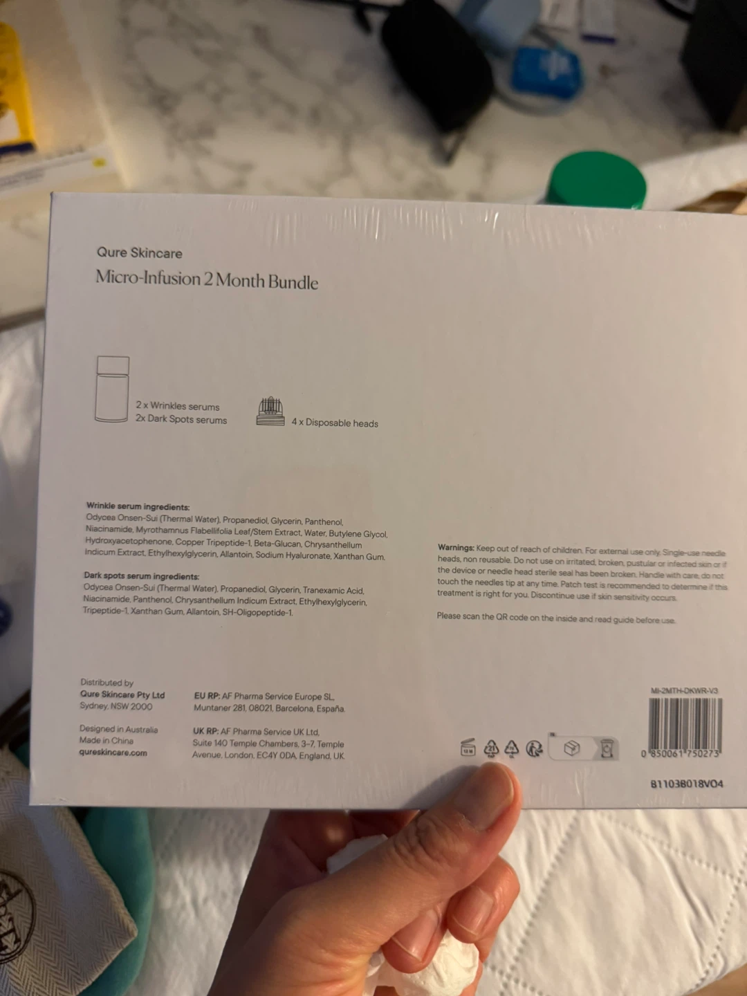 Qure Skincare Micro-Infusion 2 Month Bundle - photo 3