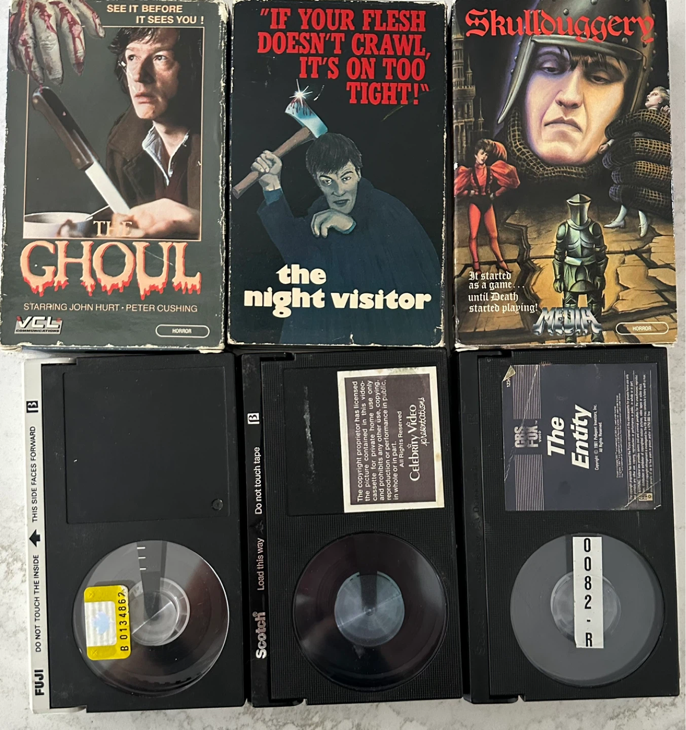 RARE BETA MAX HORROR MOVIES