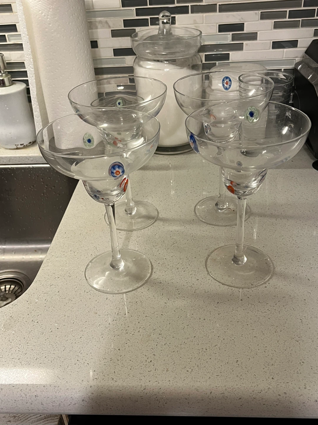 Margarita glasses
