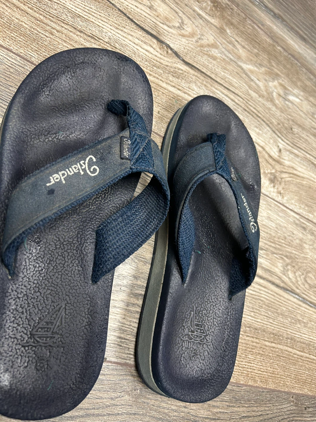 Islander Flip Flops - Navy Blue - photo 2
