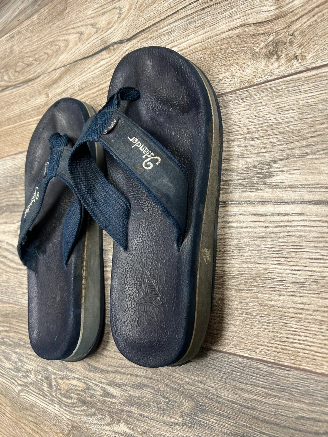 Islander Flip Flops - Navy Blue - photo 3