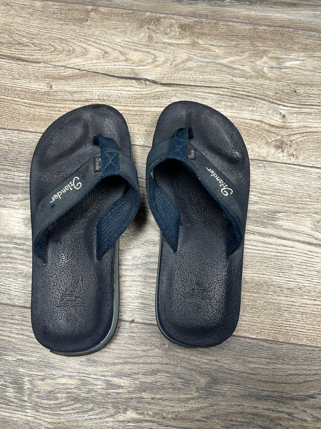 Islander Flip Flops - Navy Blue