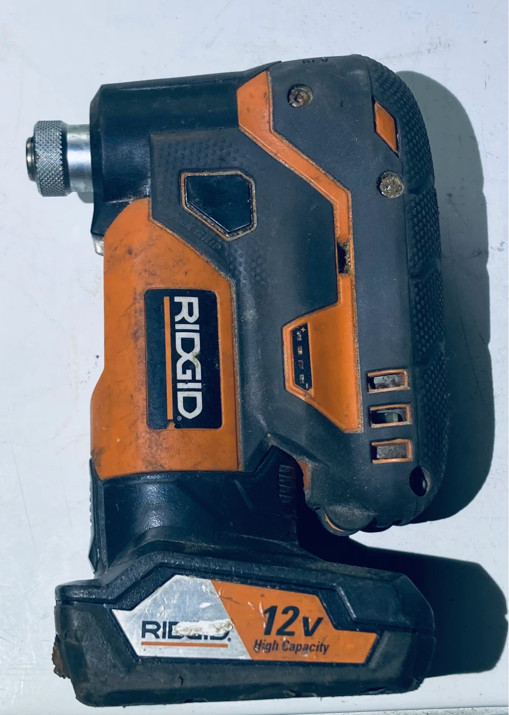 RIDGID 12V Cordless Oscillating Tool