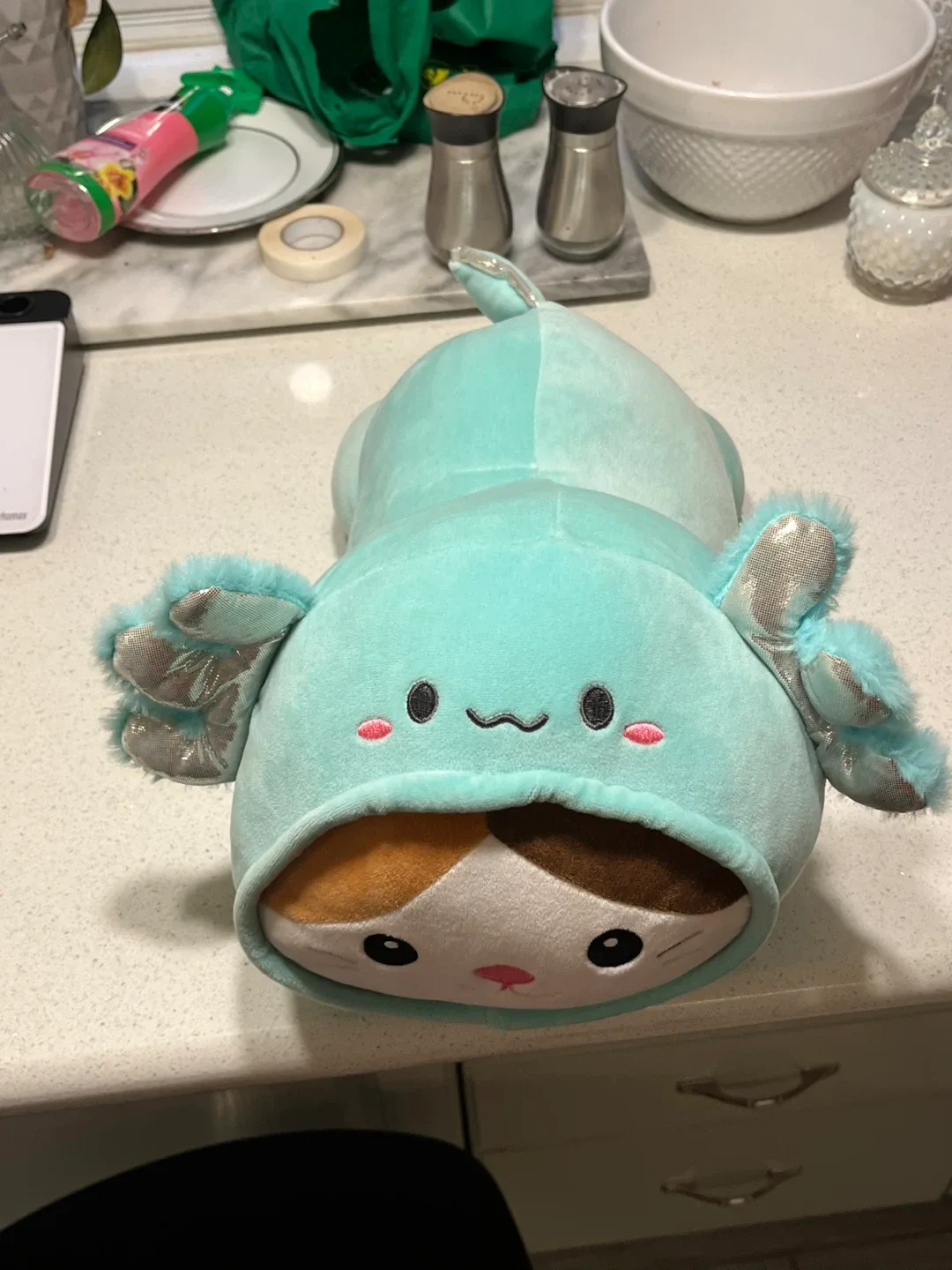 Axolotl cat plushie - photo 2