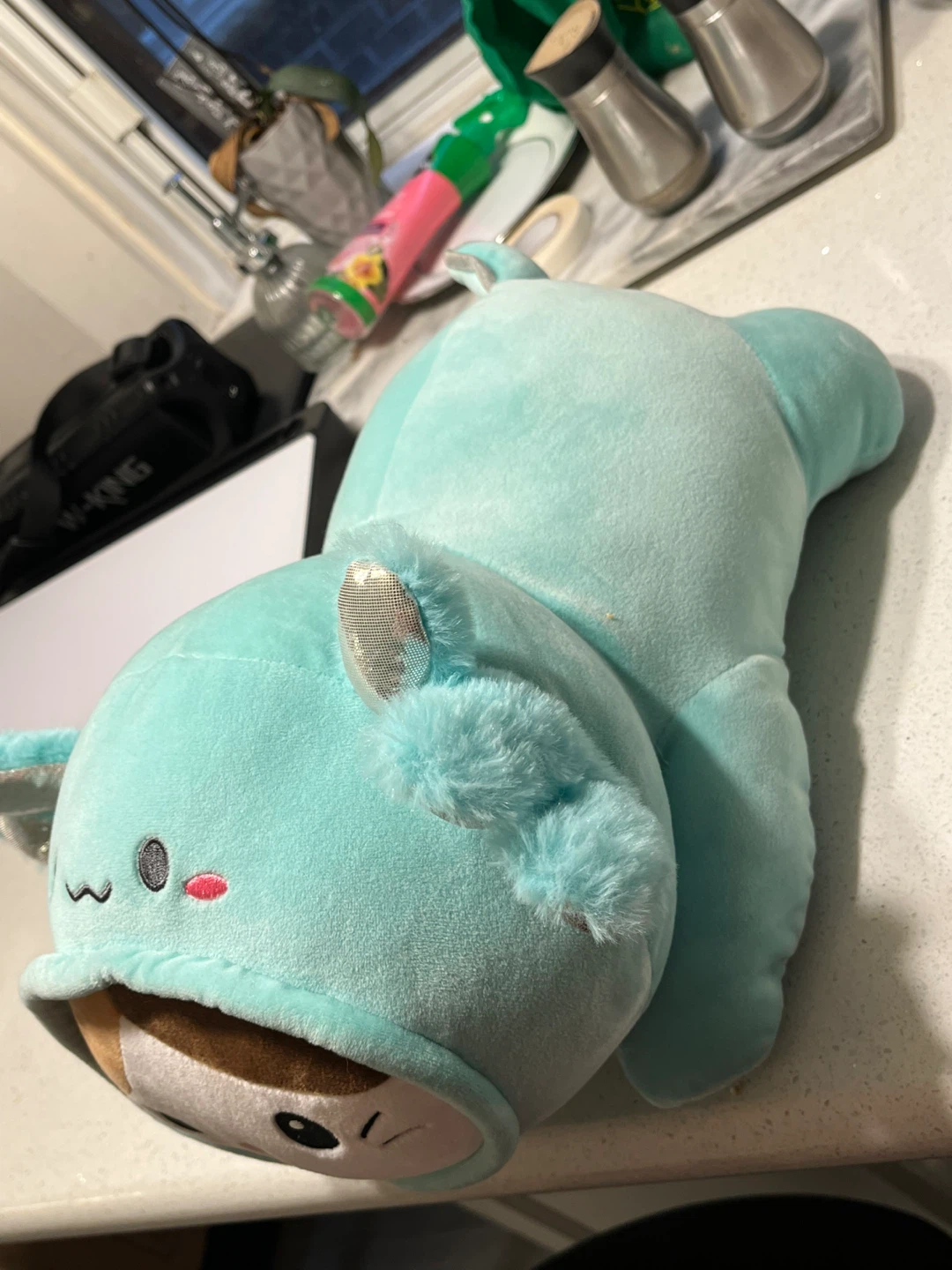 Axolotl cat plushie - photo 3