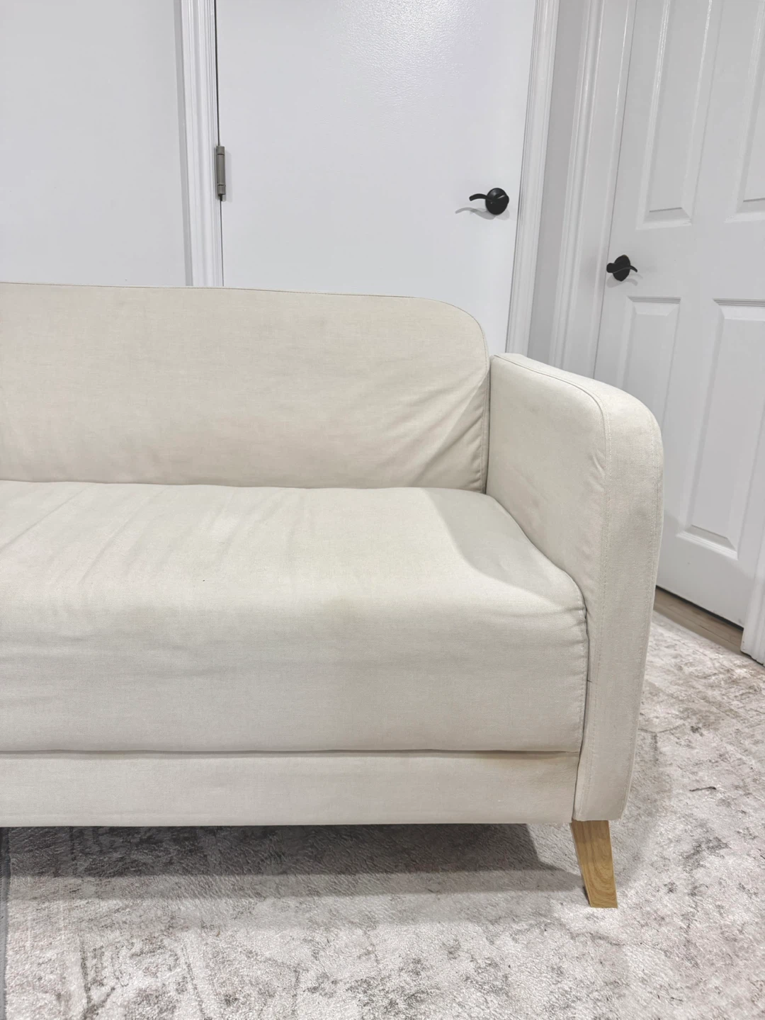 👉 IKEA LINANÄS Loveseat – Vissle Beige – Excellent Condition - photo 3